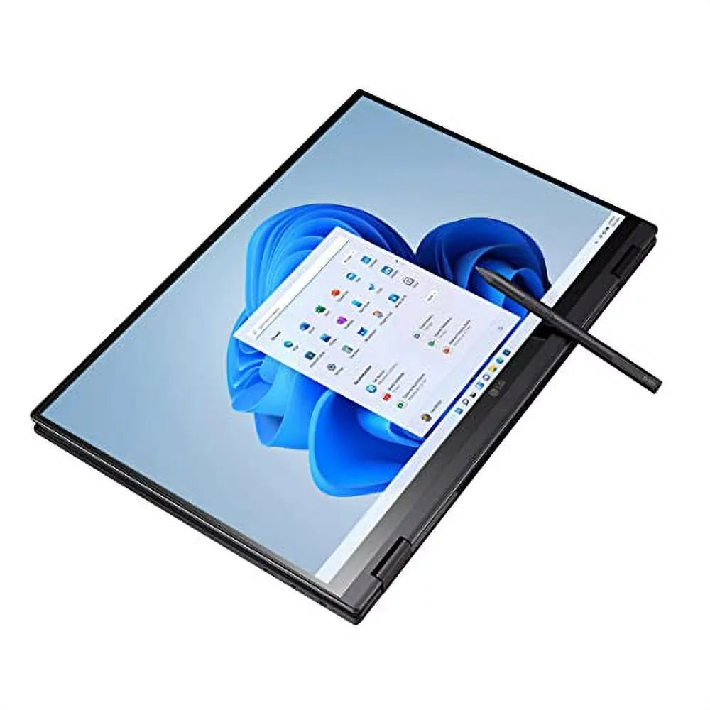 i7-1260P 2-in-1 w/Pen Ultralight Gram IPS Touch Windows 512GB+1TB NVMe 16GB Graphics Fullday 11 Keyboard LG SSD USB EVO RE and Laptop Battery Iris 16" 2023 WiFi Xe WQXGA LPDDR5 Backlit AX