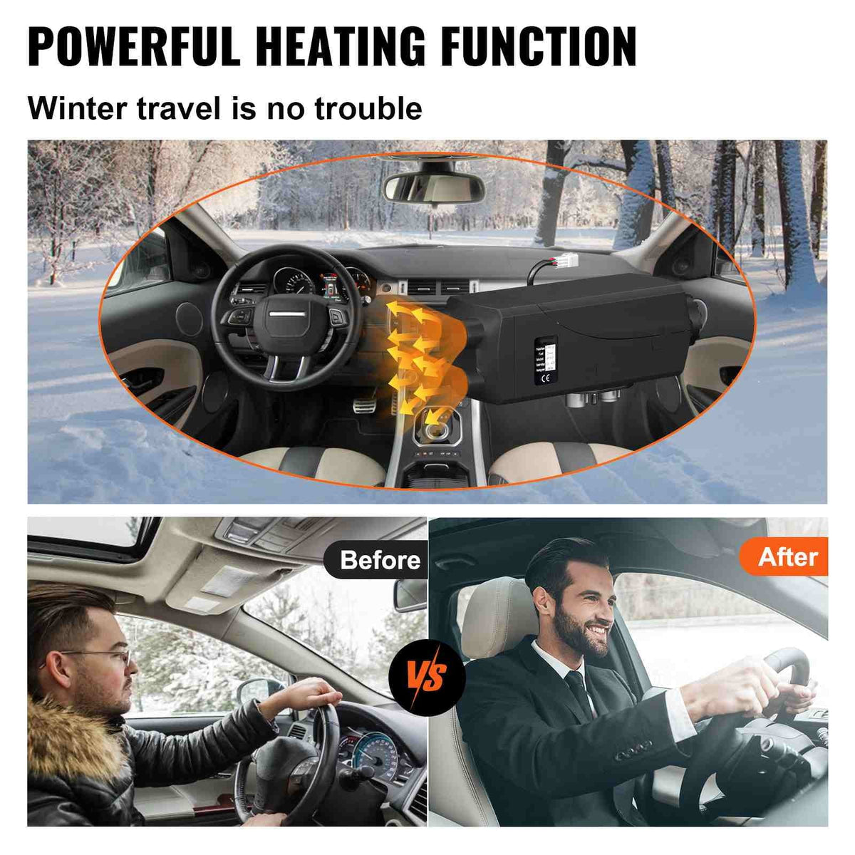 Trailer Boat LCD Heater 8KW Thermostat Trucks For Air Car BENTISM 8000W 12V Diesel