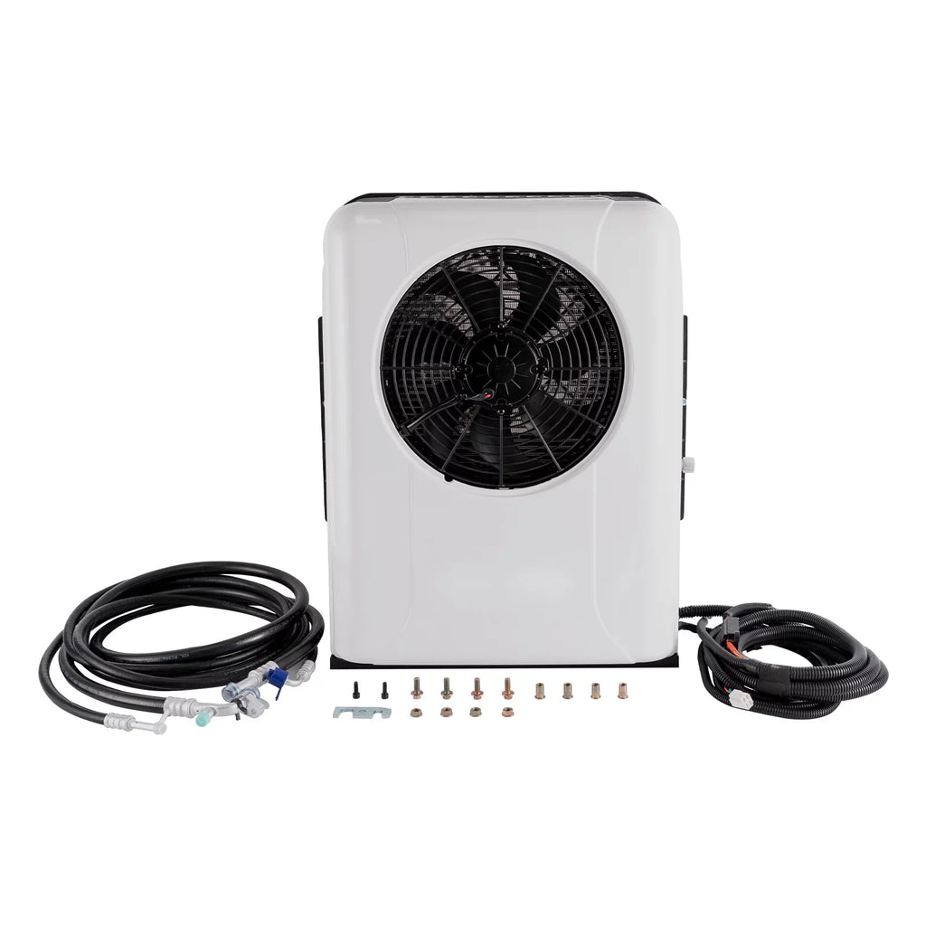 AC 12V 6800BTU, Split, Aiqidi Split Universal Conditioner RV Car System Unit, Truck DC Air Caravan 800W, Truck Cab 1000-3000RPM
