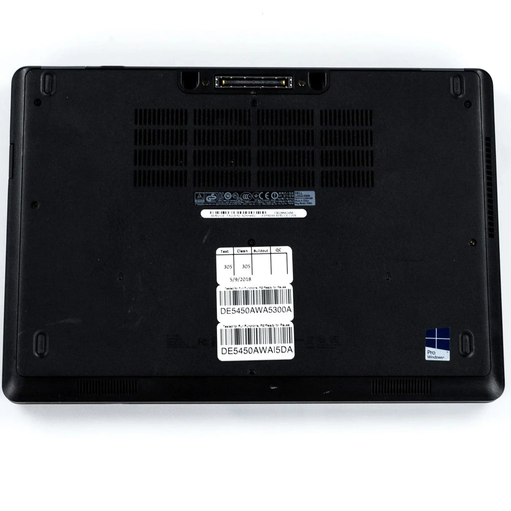 Used B Win E5450 v.WCA i5 Dual-Core 10 Laptop Pro 8GB Latitude 500GB