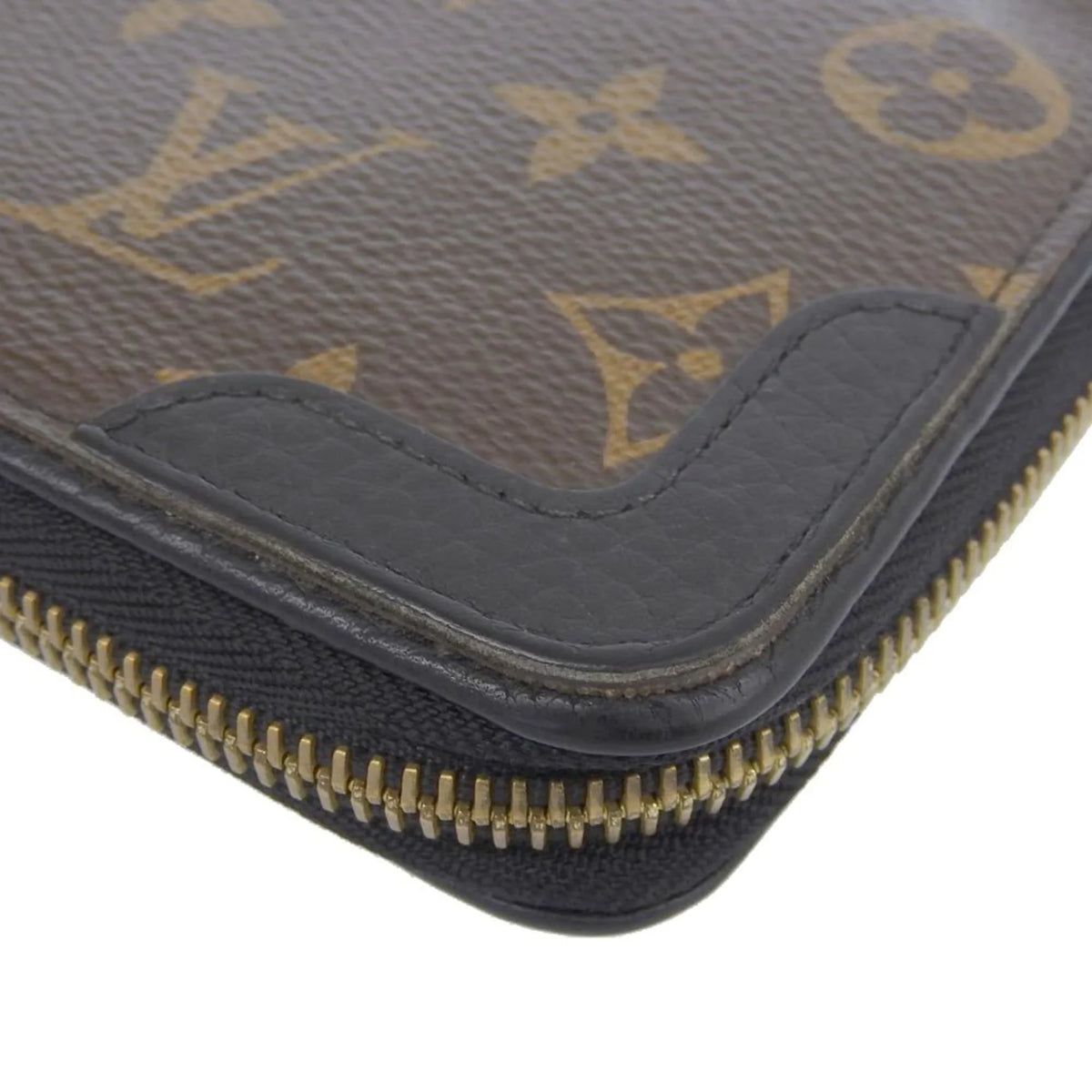 Monogram Retiro Round (Good) Zippy Pre-Owned Noir M61855 Wallet Long