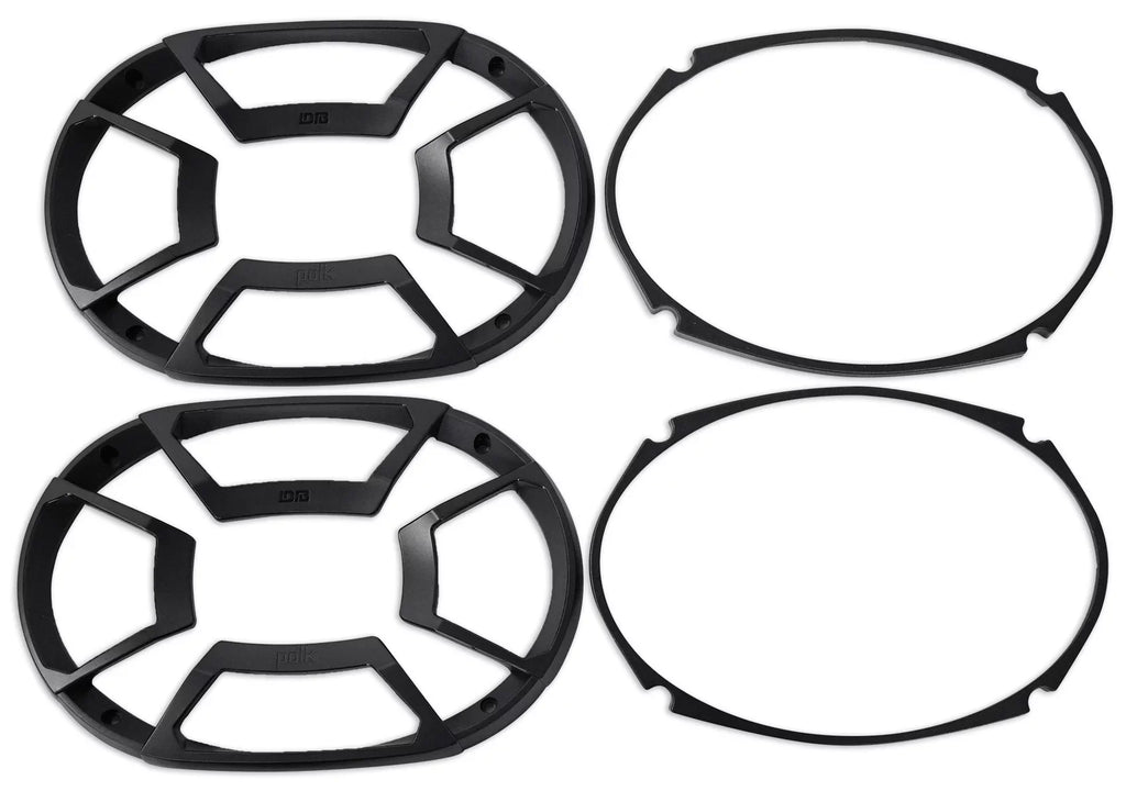 Speakers Car + Audio Polk Watt 6X9" DB692 (2) Rockmat ATV/Motorcycle/Boat 450