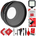 T3, w/ Macro Panoramic SL1 Mark T3i, Wide / & 60D, 7D, Opteka T4i, T5, Fisheye 77D, T6s, T6i, Lens & 80D, Digital Canon T5i, 50mm T7i, II, T6, SLR 18-55mm Cameras 0.43x 7D for SL2 Angle 70D,