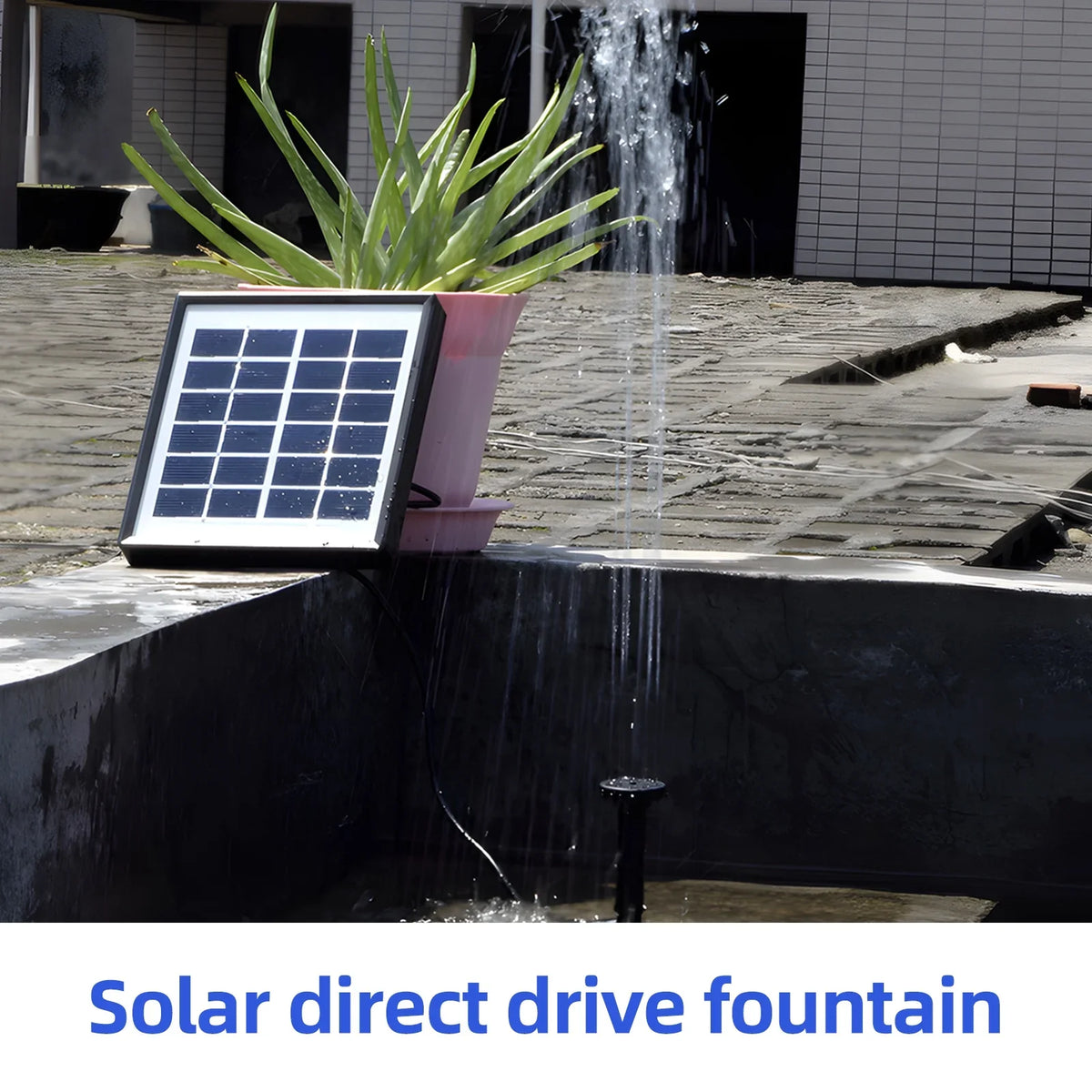 Solar Solar Arealer 9.84ft Powered 8 PumpHuiop Nozzles Pipe liquid Stakes Fountain,Stakes Pump Pond/pool/fish Solar liquid liquid Nozzles Powered And And Pond 160l/hRate Pond 9.84ft Powered