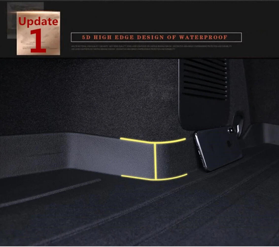 2013-2017 Cargo for Easy Mats Camry TPO Trunk Carpets Liner Clean to