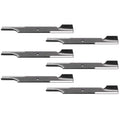 Lawn Blades Six Mowers Mower Scag 24-1/2" Replacement Fits Replaces RAParts SWZ 481709 STHM (6) SW