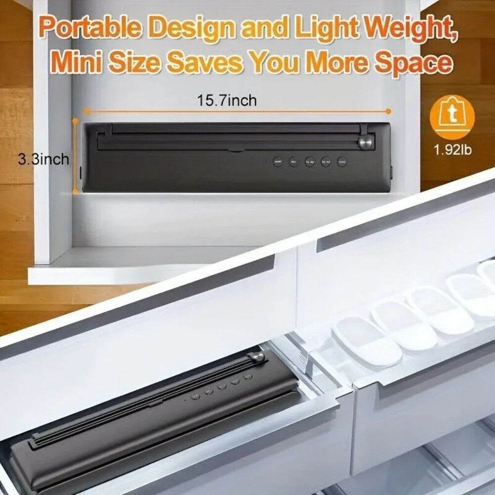 With Automatic Seal Food Storage Saver Vacuum Machine Sealer Bag Preservation