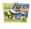 RACE SET AND RACE SQUAREPANTS BOAT SPONGEBOB TRACK SUPER RACERS