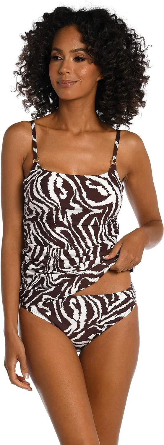 Java//Fierce Blanca Swimsuit Strap 8 Lingerie Tankini La Top, Women's Lines,
