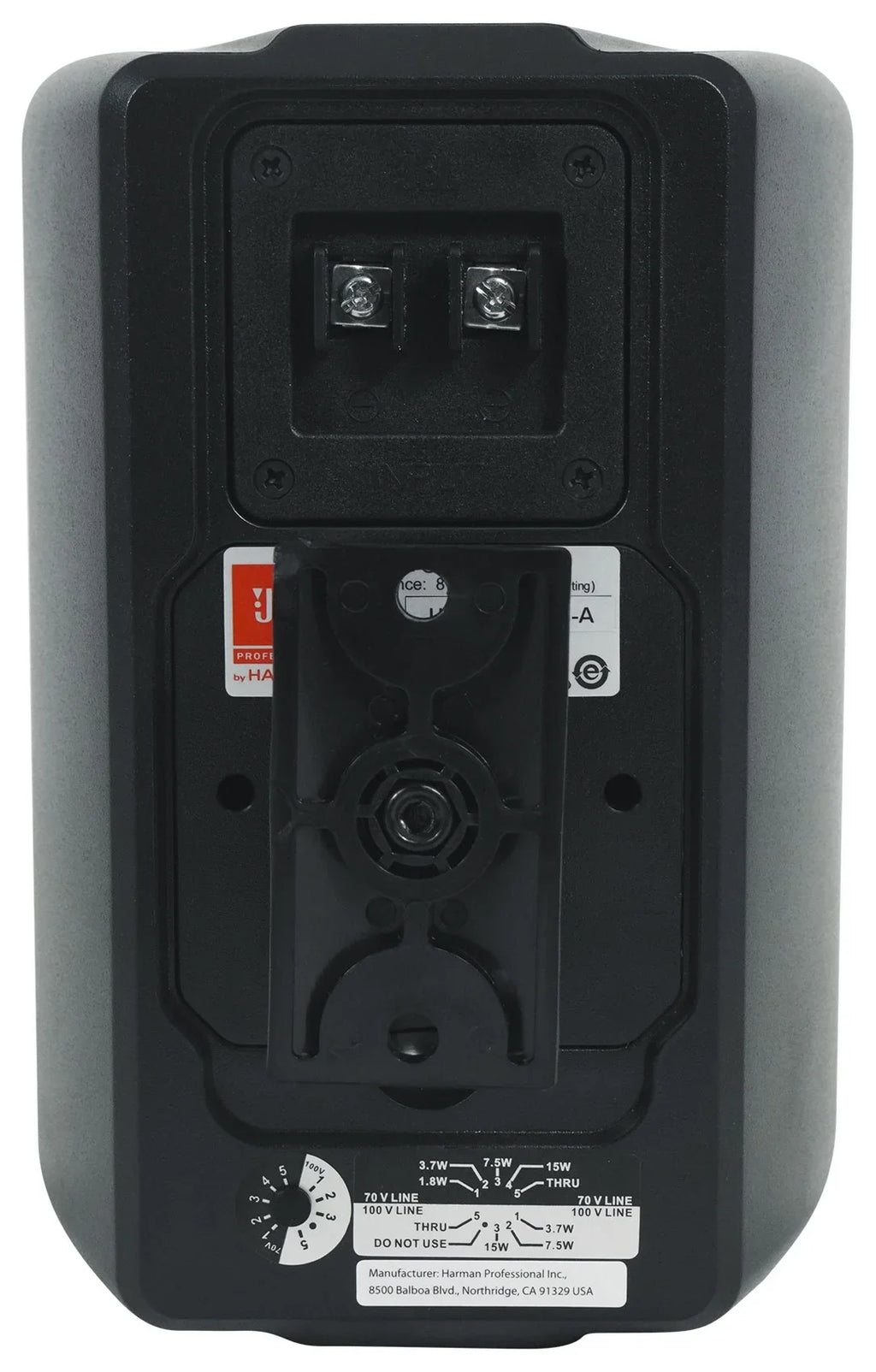 Speakers + JBL Control Wall Indoor/exterior 3" Amp 23-1 70v (6) Commercial Black