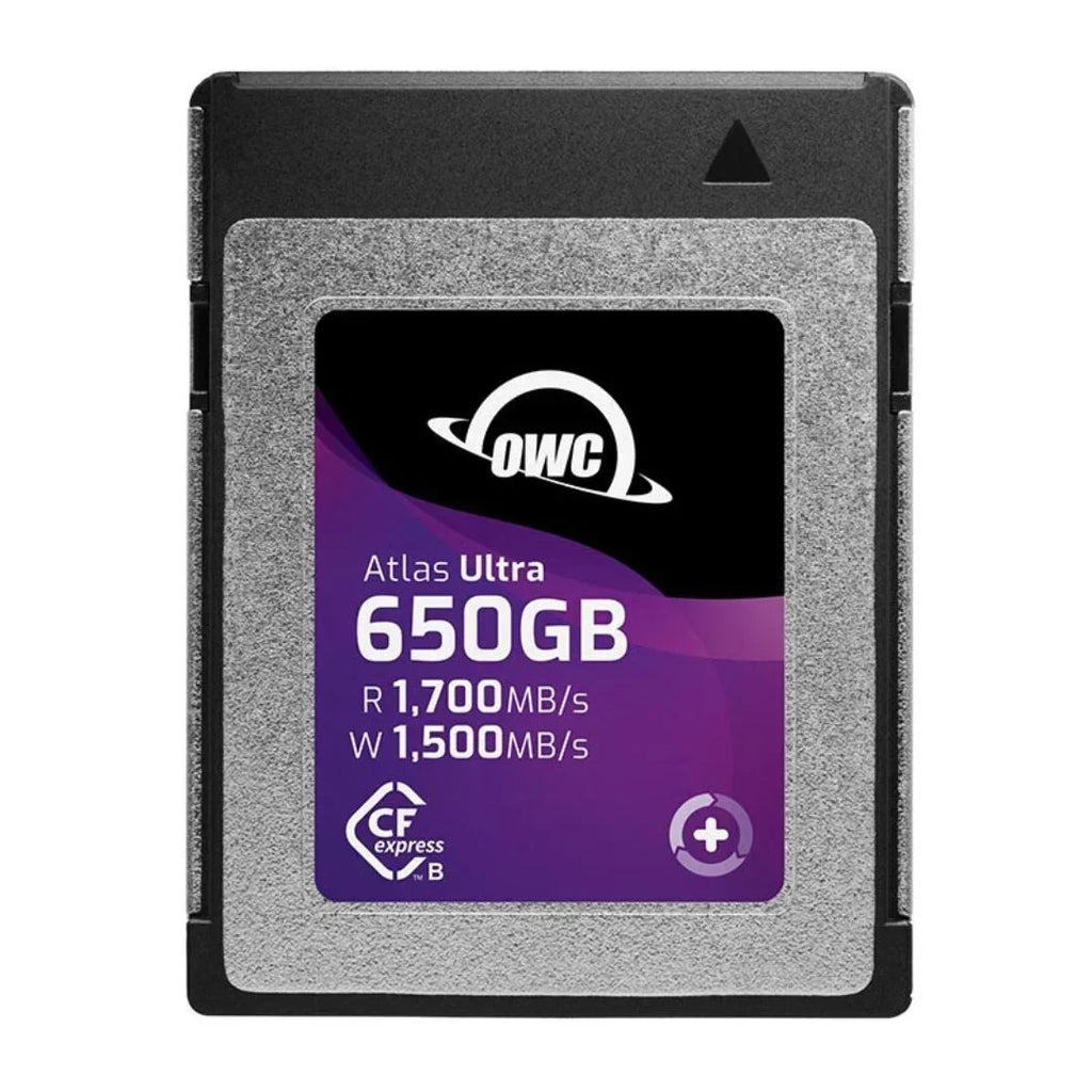 Card 650GB Dual with Reader/Writer Type with OWC SD Atlas B CFExpress 2.0 CFExpress Card Atlas Ultra