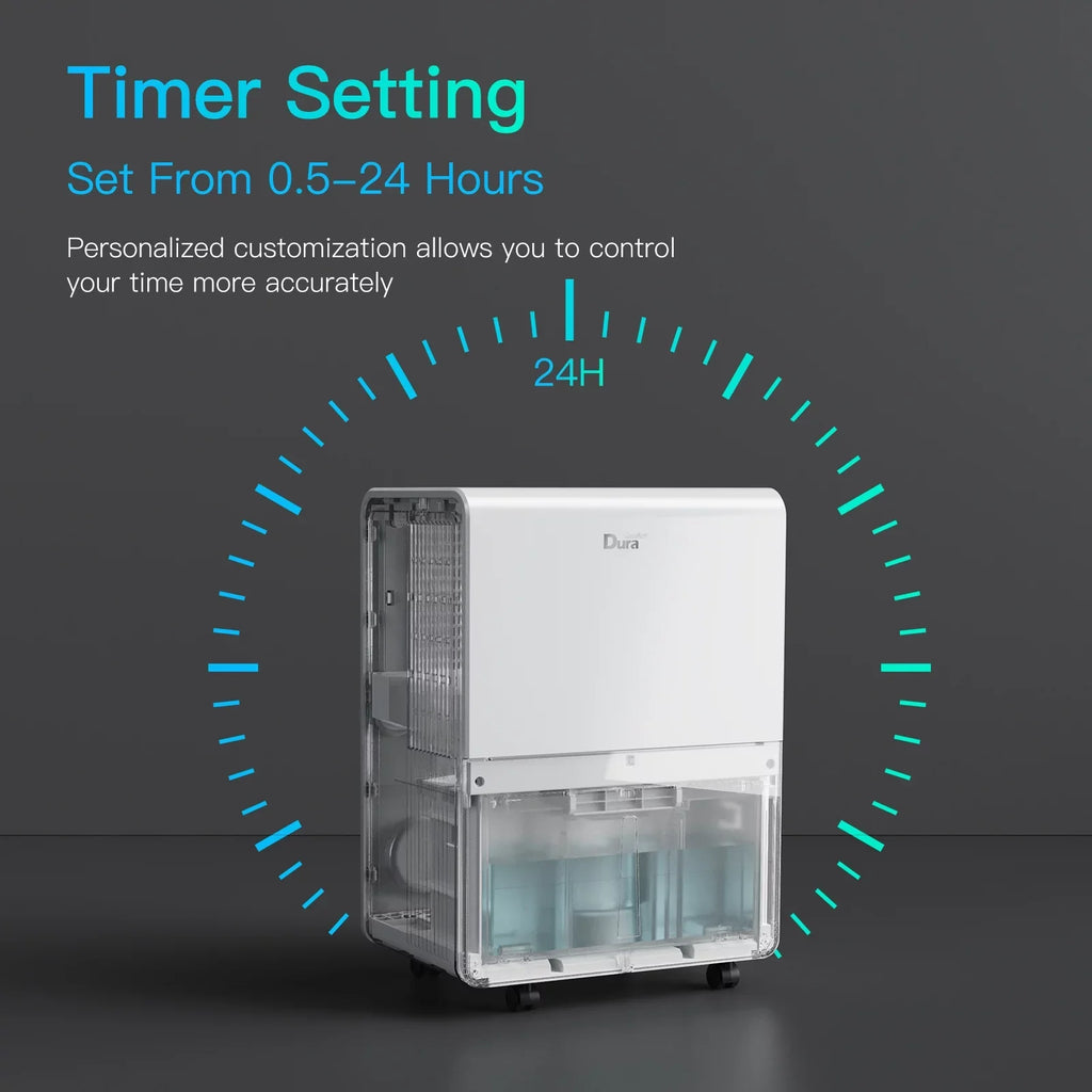 3000 to Dehumidifiers 2012 Standard) Pint Basement,up Sq.ft WIFI DuraComfort DOE 35 for Dehumidifier with Pint (50