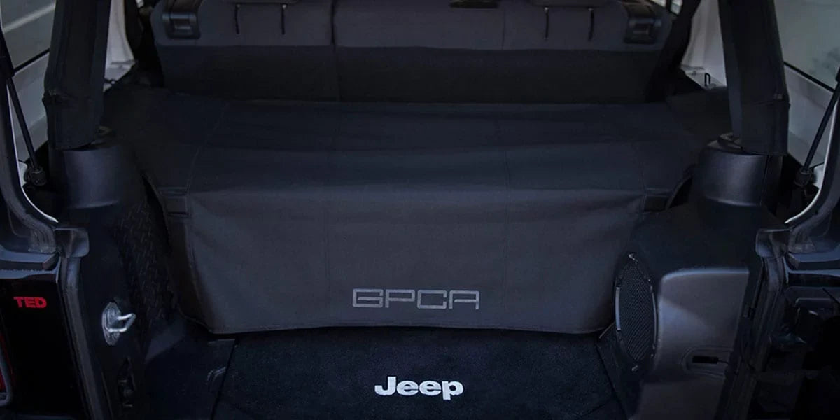 Unlimited JK models 4DR PLUS Sahara/ Sport/ for (UPGRADED) Wrangler Rubicon/ GPCA Cargo LITE Cover 2007-2018 Freedom