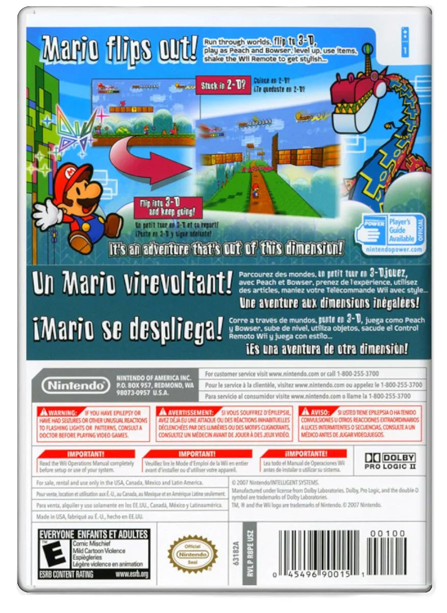 Super Pre-Owned Nintendo - Paper Wii Mario