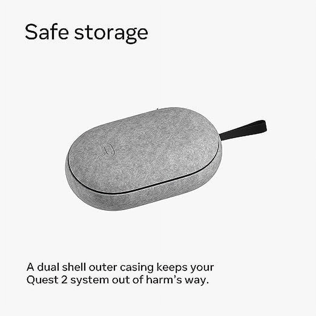 Open Quest - VR Lightweight 301-00369-01 Carrying Portable Box Case Protection GREY 2