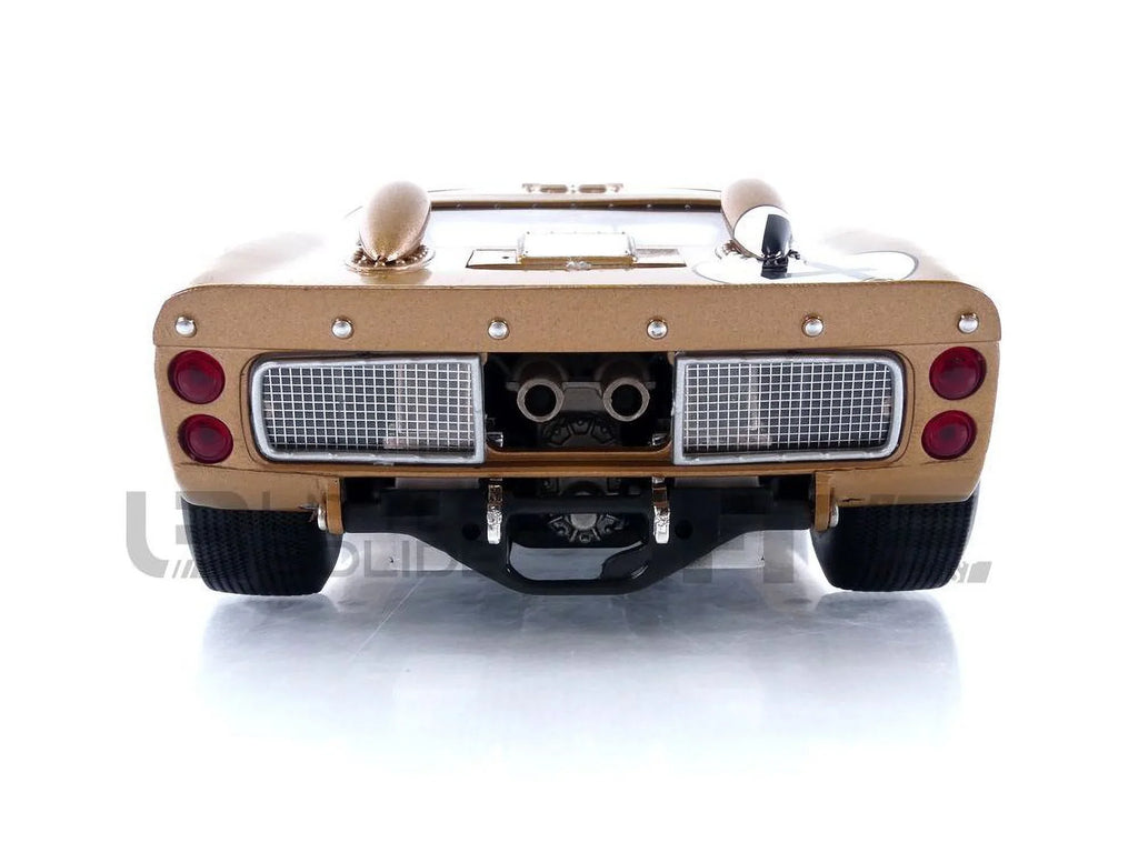 Shelby 2 Collectibles SC414 Diecast GT-40 1-18 MK Gold No.4 Car 1966 Model