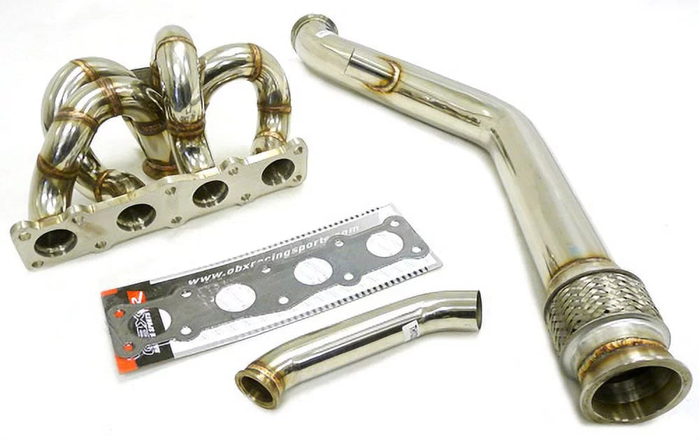 Stainless Hyundai 2.0L 2011+ With For Steel Genesis Manifold V-Band Flange OBX-RS By Fitment