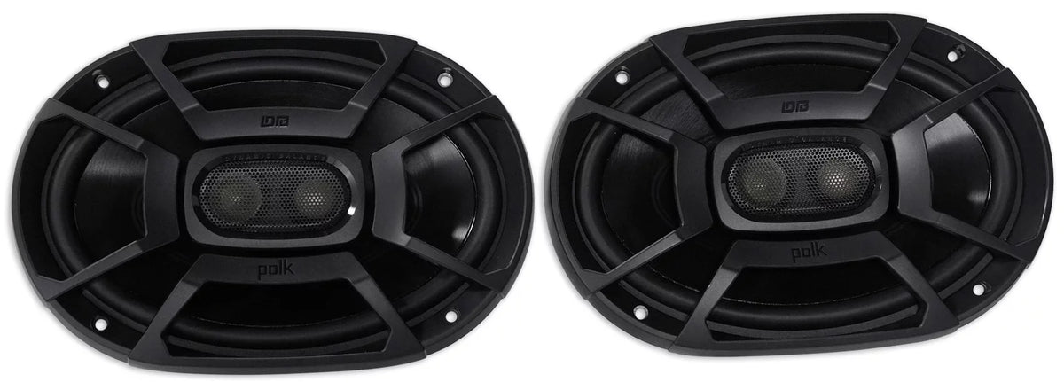 Speakers Car + Audio Polk Watt 6X9" DB692 (2) Rockmat ATV/Motorcycle/Boat 450