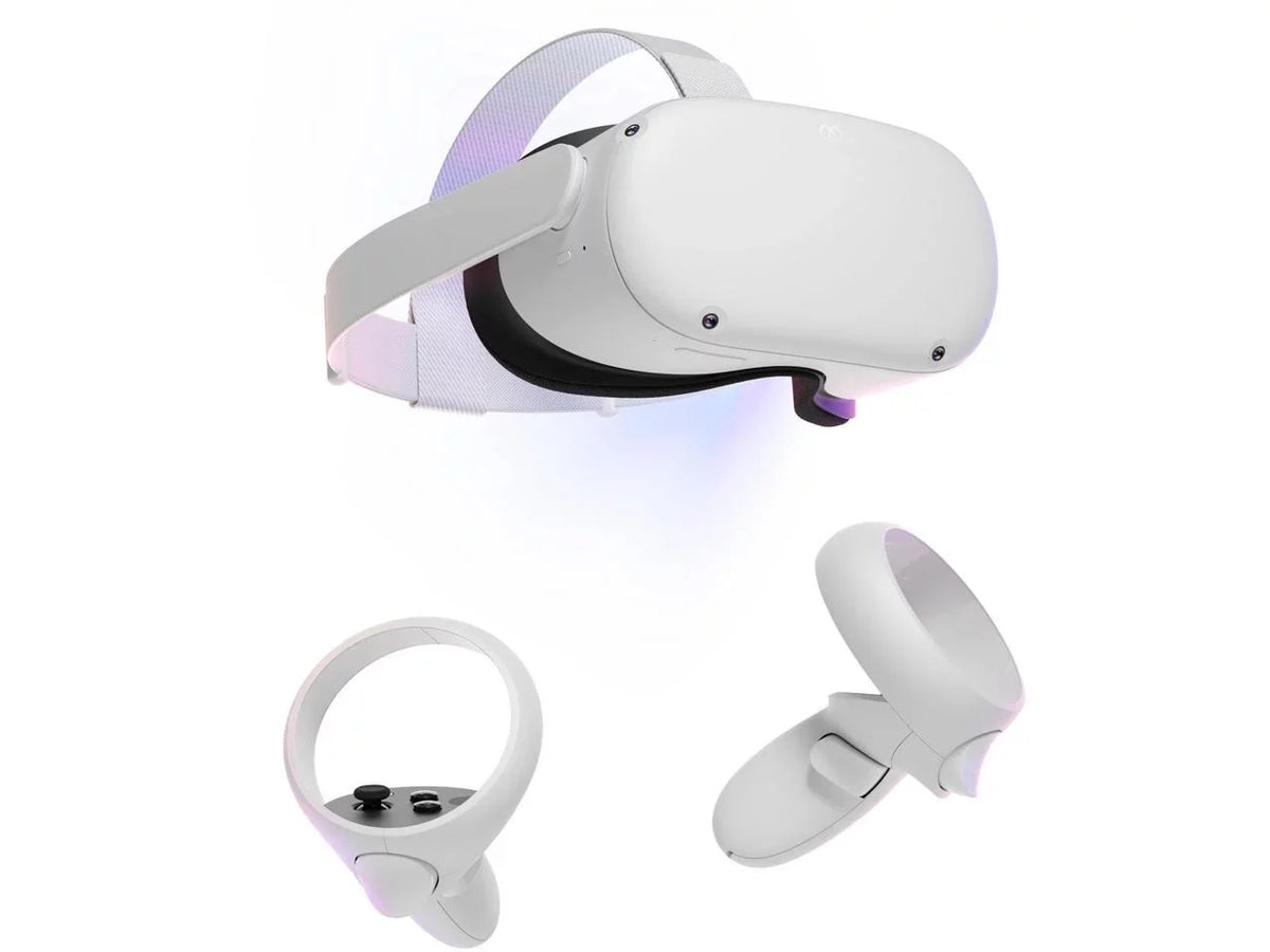 2 with Meta (Oculus), All-In-One Quest Reality Cefesfy Advanced Virtual Headset, Bundle 256GB, Accessory