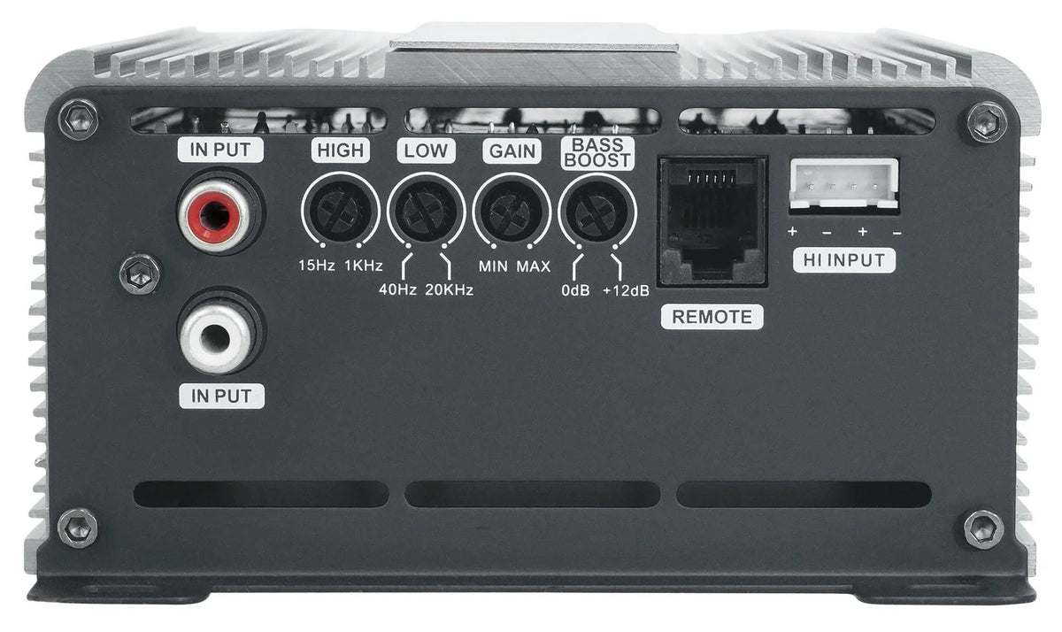 Mono Marts OHM Amplifier+Bass Car Digital MXD Kit 500 1 RMS 500w Remote+Amp