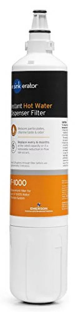 Replacement InSinkErator 1-Pack F-1000 liquid Filter,
