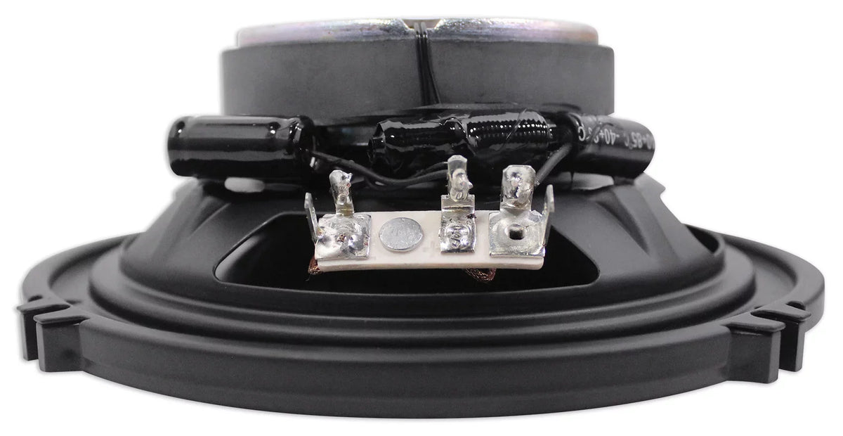 1998-2013 Polk Davidson Touring Plates 300w Harley Speakers w/Adapter 6.5" Audio