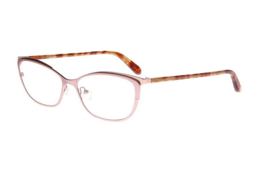Case Pink NEW Gisselle with Rose 55/15/145 CAMELLIA Eyewear Eyeglasses