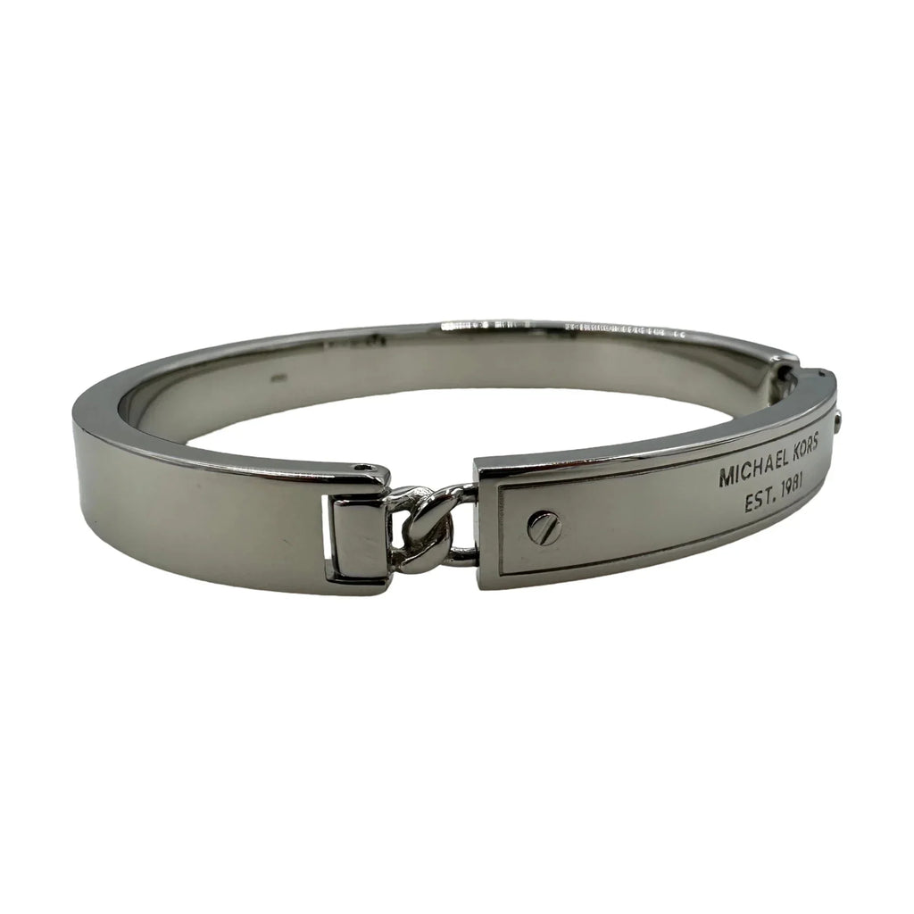 Bangle Heritage Silver - MKJX3840040 Kors Michael Bracelet