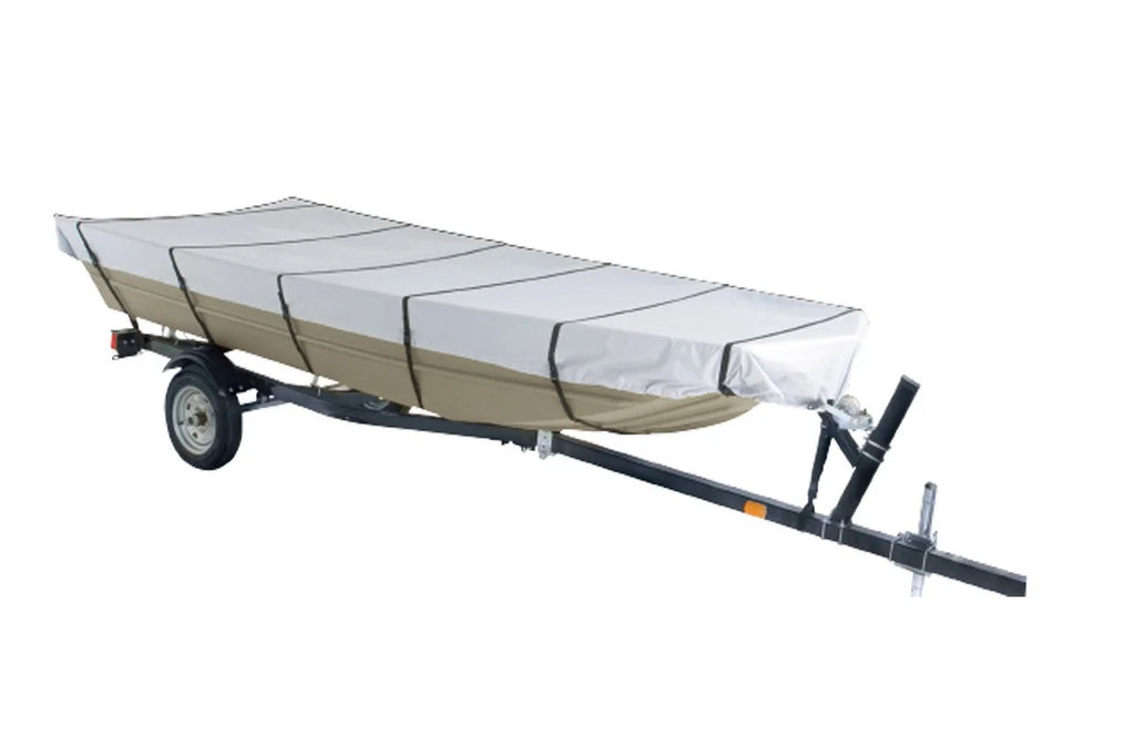 L, Goodsmann Resistant 12' Jon 9921-0152-21( Silvery 56"W liquid Gray A, ) Trailerable Covers Boat