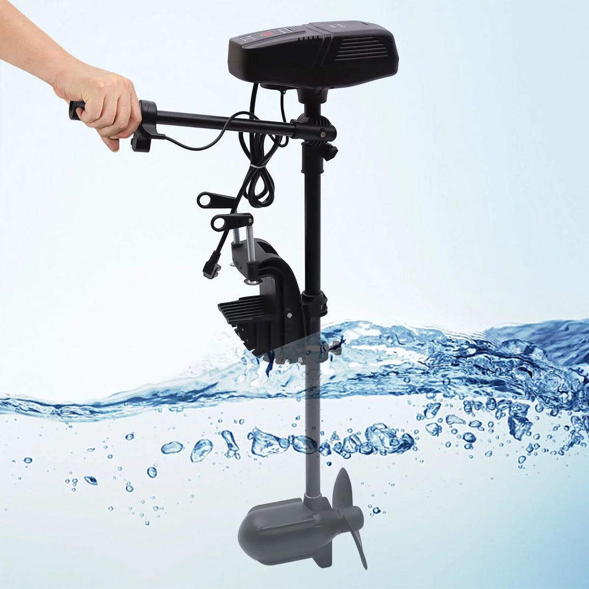 260lbs Boat Heavy Trolling Motor Motor Electric Fishing Engine Duty 48V Outboard