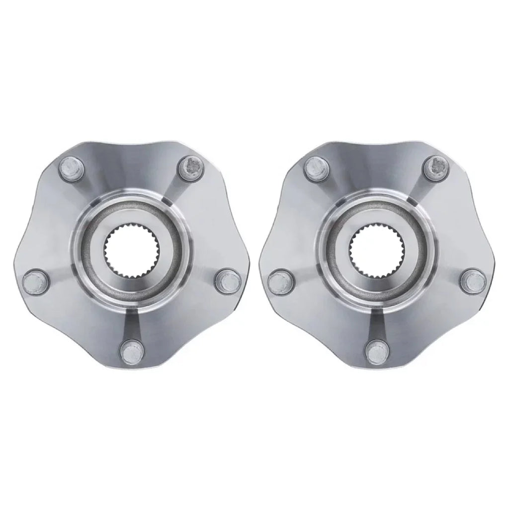 2014-2016 2.0L 5-Lug Rogue 2018 Set of for and 2017-2019 Nissan 2.5L Passenger AWD Side Front Sport 2017 Wheel 2019 FWD HB613359PR Driver Replacement Rogue 2017-2018 AutoShack Bearing Qashqai 2 Hub