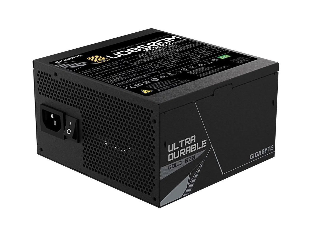 PCIe Power GIGABYTE Ready, Certified, PG5 GP-UD850GM Rev2.0 Fully 80 850W Supply 5.0 Plus Gold Modular