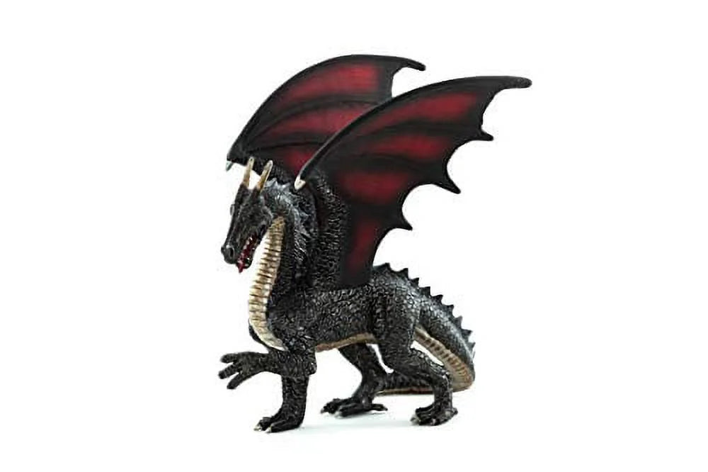 Figurine Toy MOJO Hand Painted Fantasy Realistic Steel Dragon