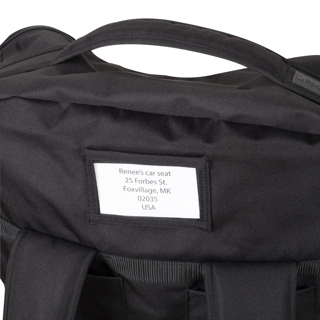 Car Bag, 1ˢᵗ Black Seat Carry Safety