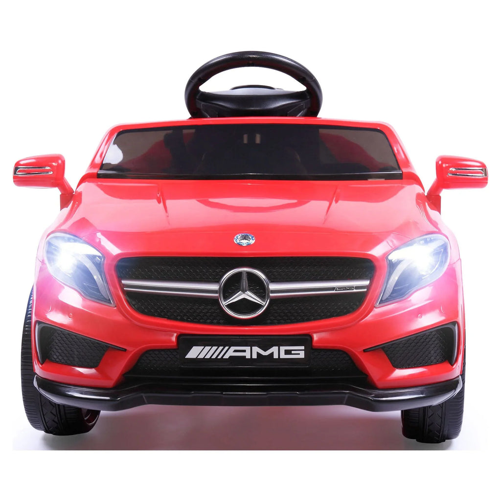 on Music Ride Red W/ Licensed Benz Control Remote 6V Kids 3-6 TOBBI Age Car Lights Child,