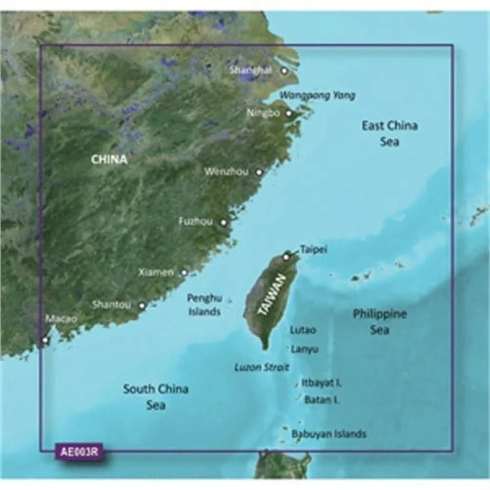 VAE003R Vision® g3 - Taiwan HD Garmin - - BlueChart® microSD™/SD™