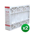 Honeywell Fits Furnace F100F1038 MERV Air Filter 16x25x4 Pack) (2 11