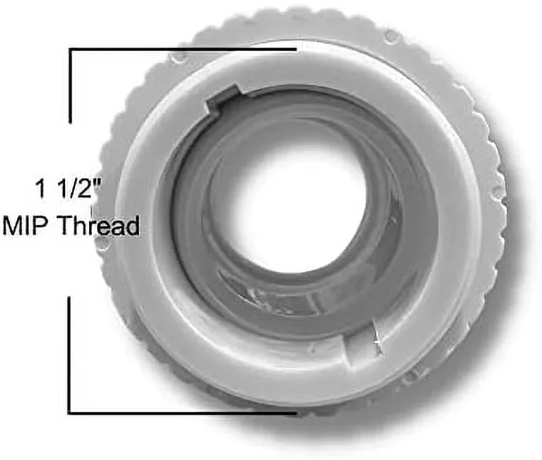 Inground Return For & Heavy-Duty Inlet Fitting MIP Fitting Jet | Thread For Directional | Pro 1 Swimming (3/4" Opening, Spa Flow DPM Hydrostream Eyeball Spa & Rotating Pool Pack) 10 Pool 1/2"