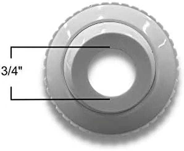 Inground Return For & Heavy-Duty Inlet Fitting MIP Fitting Jet | Thread For Directional | Pro 1 Swimming (3/4" Opening, Spa Flow DPM Hydrostream Eyeball Spa & Rotating Pool Pack) 10 Pool 1/2"