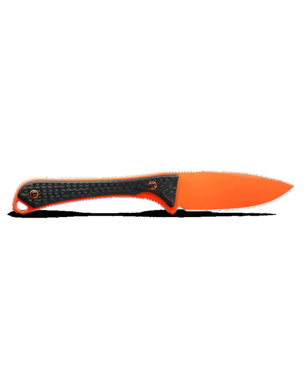 Knife Orange CPM-S90V Altitude 15201OR Blade Cerakote Benchmade Fiber Carbon 3.08" Fixed Handle