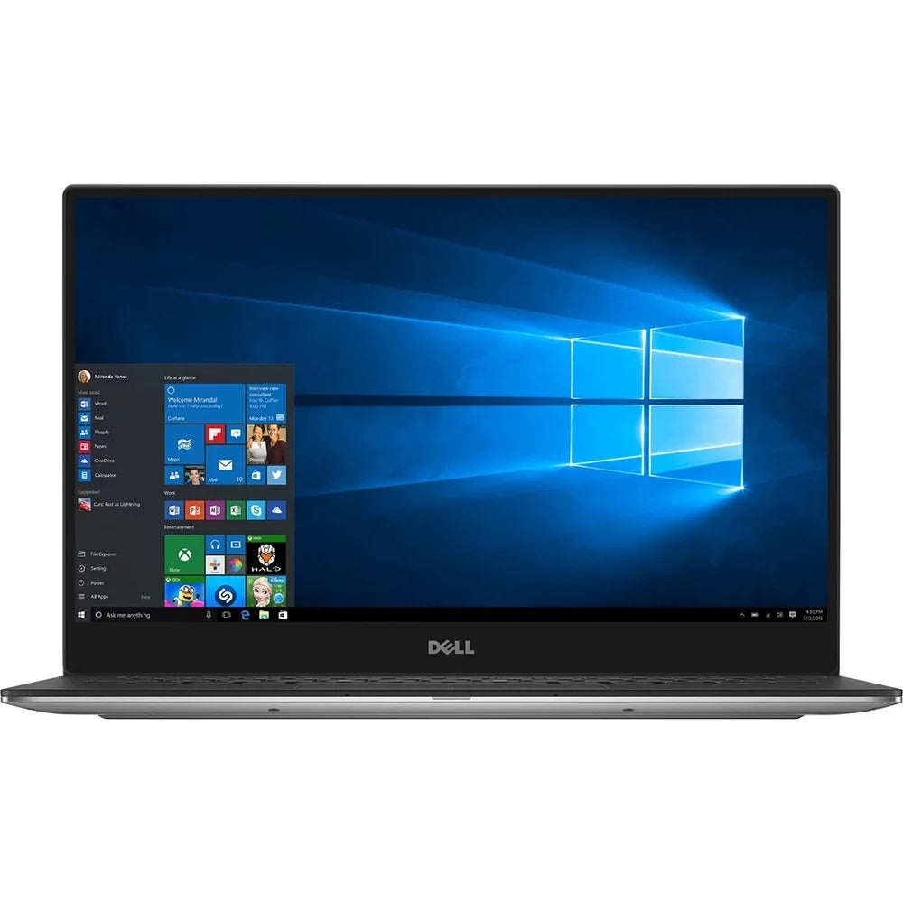 10 Laptop 8GB 9350 i5-6200U Core XPS Windows Pro SSD 128GB 13.3-Inch