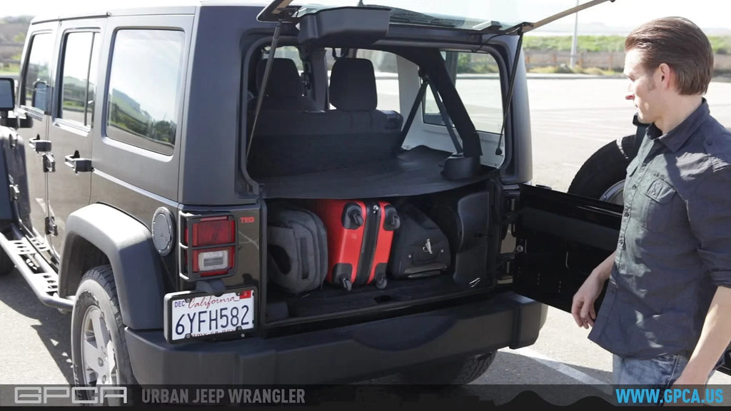 Unlimited JK models 4DR PLUS Sahara/ Sport/ for (UPGRADED) Wrangler Rubicon/ GPCA Cargo LITE Cover 2007-2018 Freedom