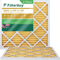 MERV Pleated Filterbuy (2-Pack) Furnace Air 11 20x20x1 Filters HVAC AC