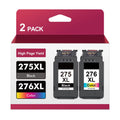 TS3500 XL TR4722 (1 Pack Black, Canon PIXMA TR4700 XL TR4720 TS3520 276XL Cartridges and 275XL Combo 275 Ink 276XL 275XL Printers PG-275XL 276 CL-276XL for for Color) TS3522 1