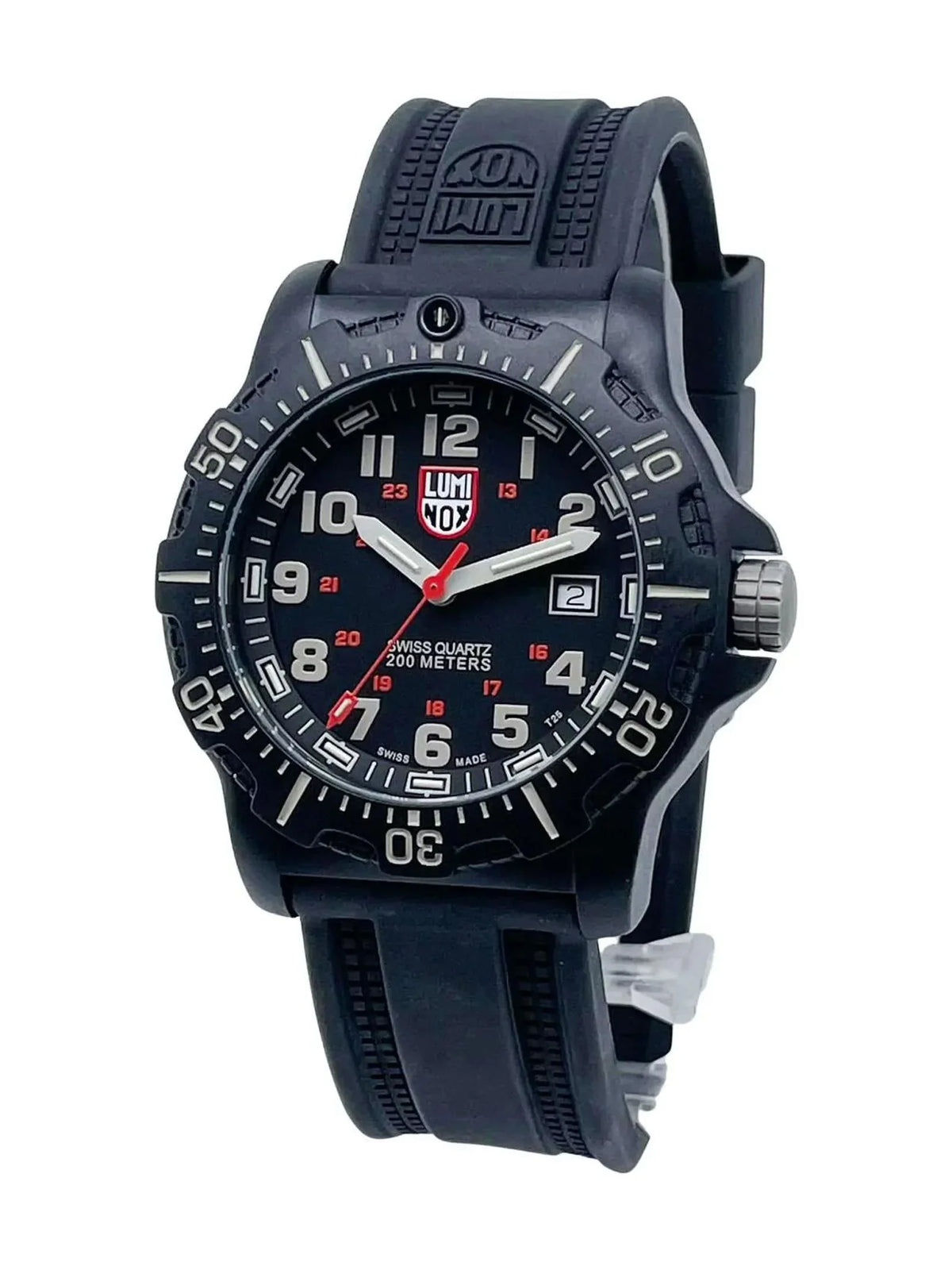 XL.8813.LM 44mm OPS Watch Quartz Luminox Black Pre-owned Seal (Good) Mens Navy