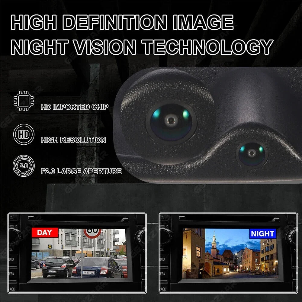 Night Rear View Camera Waterproof High Chevy Backup KingFurt Resolution GMC Silverado/Sierra Vision