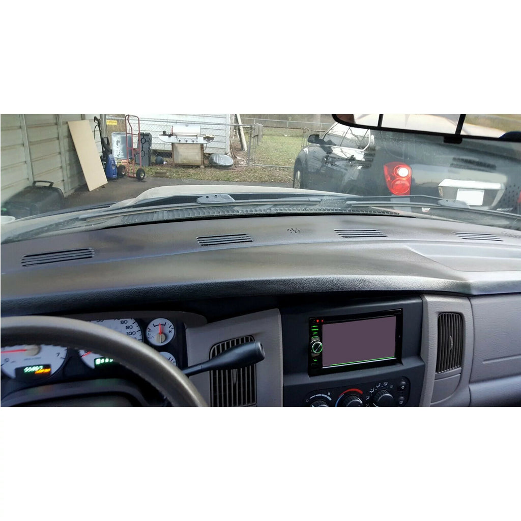 2003 Kojem Cap Ram 2500 Dodge for Molded Black Cover Overlay Skin 3500 Pad Dash 2004 1500 Cover 2002 2005 Protector Board Dashboard