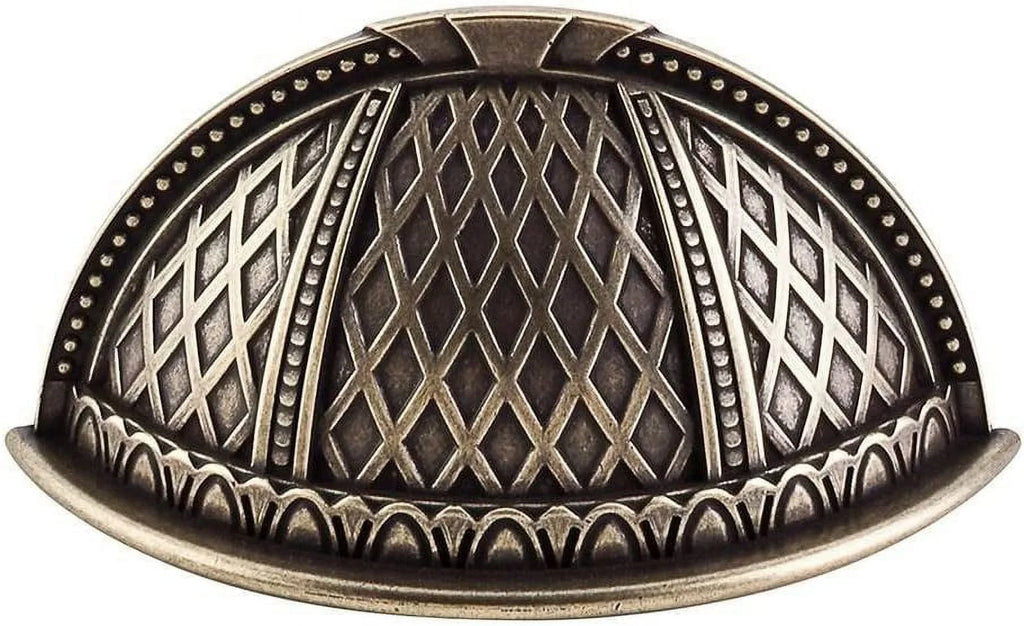 Center 1/2" Finish: Bronze 2 Cup Pull Tuscan Trevi