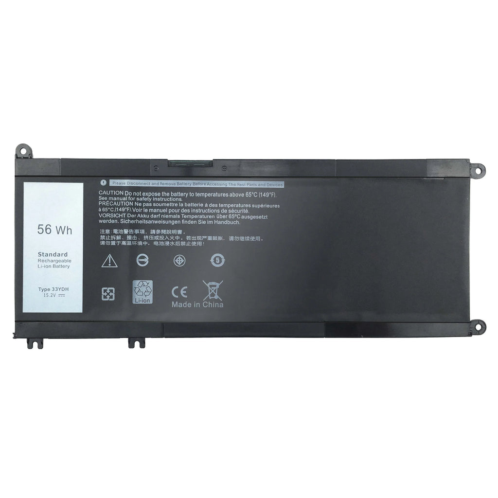 J9NH2 56WH 7773 17 INSPIRON Laptop 33YDH 7778 For 7577 Battery