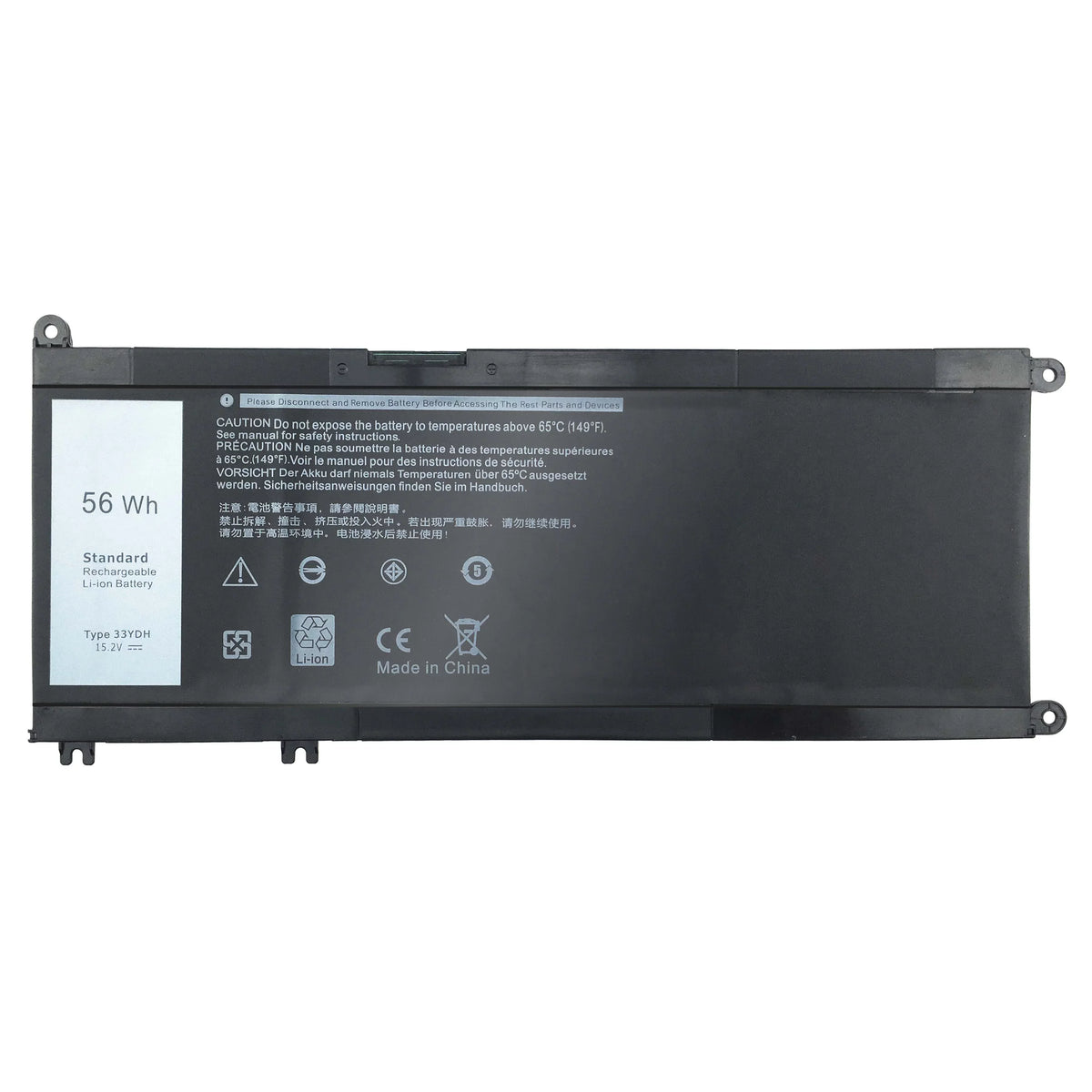 J9NH2 56WH 7773 17 INSPIRON Laptop 33YDH 7778 For 7577 Battery
